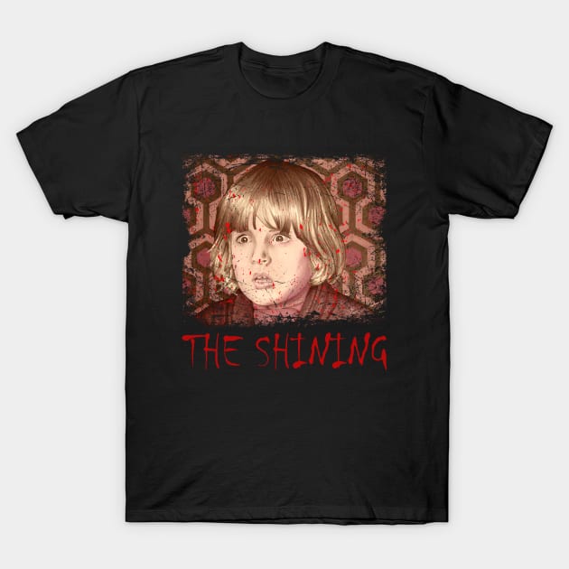 Redrum Mystery Celebrate the Enigmatic Plot Twists and Psychological Tension of Shining on a Tee T-Shirt by Irwin Bradtke